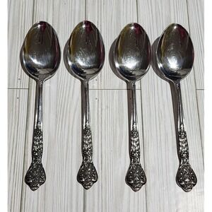 Versailles by MSI Japan Lot of 4 Serving Spoons‎ Stainless